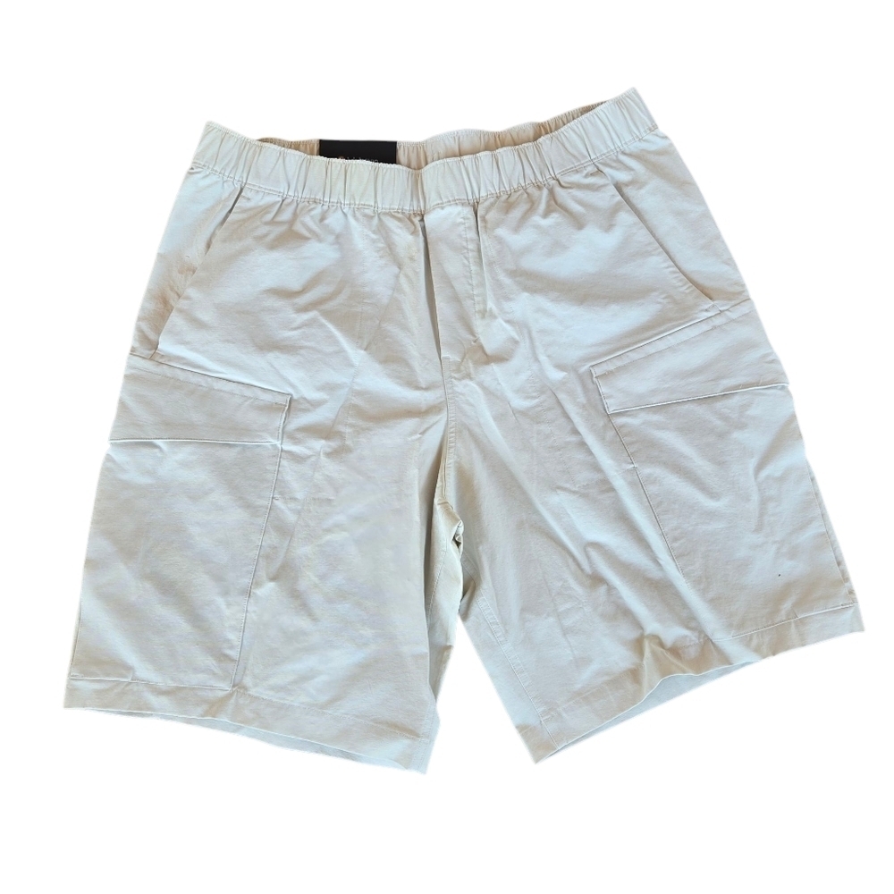 Lululemon Versa Twill Cargo Pocket Shorts Khaki Size Xl